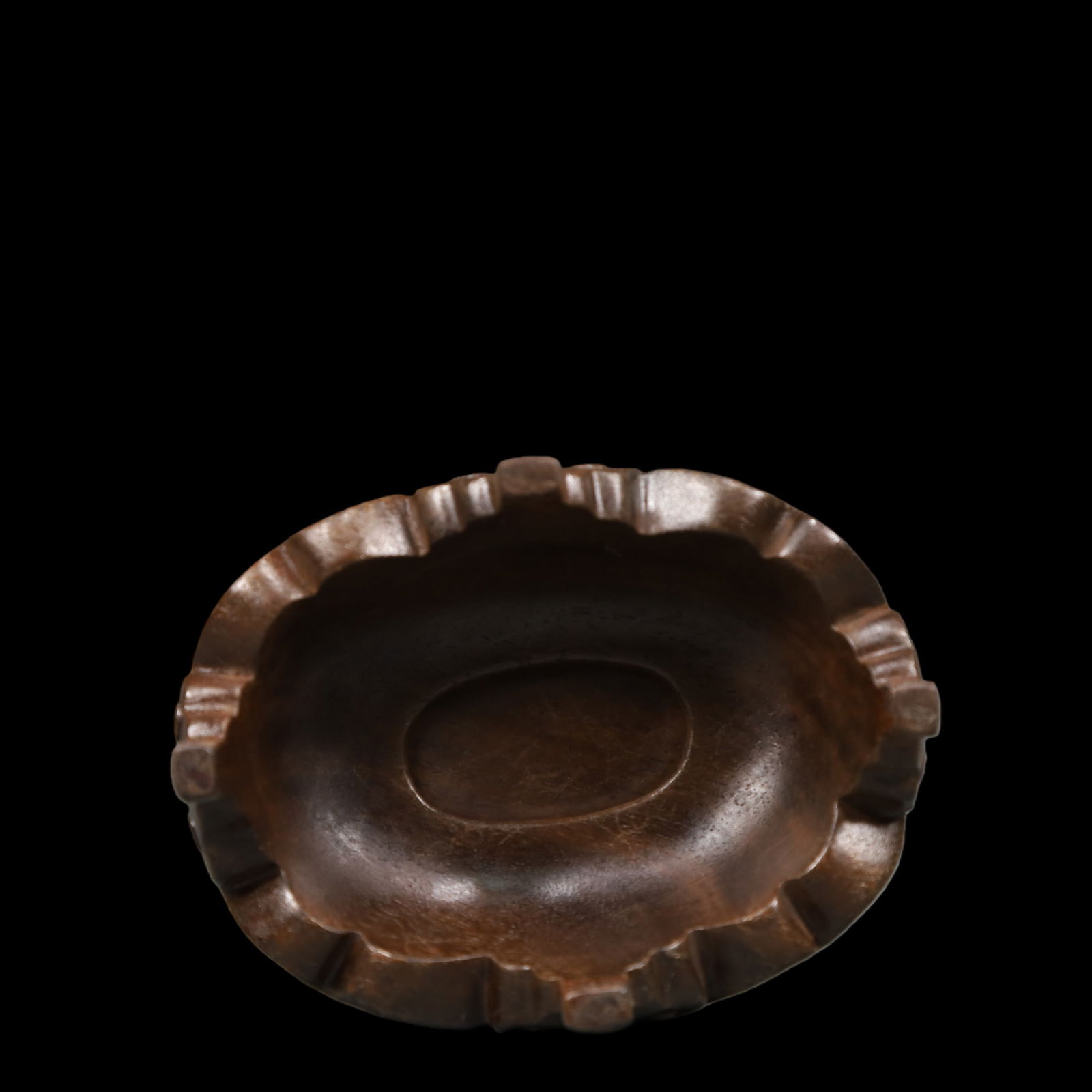 A Exquisite White Jade Elephant Pattern Double-Ears Vase - 6