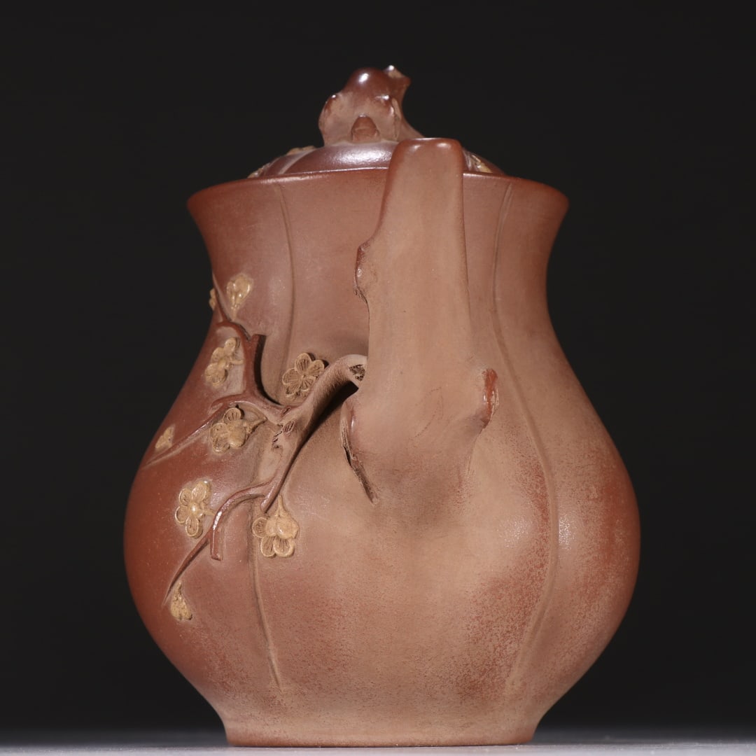 An Exquisite Purple Sands Flower Pattern Teapot - 7