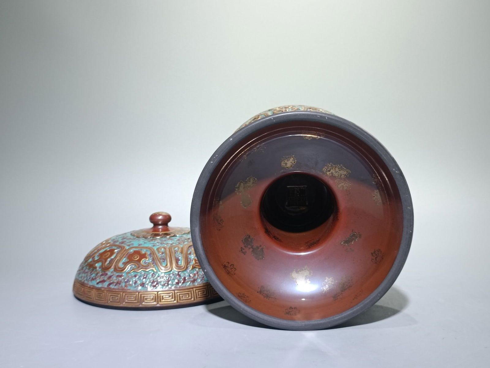 An Exquisite Bronze glaze Phoenix Pattern Censer - 7