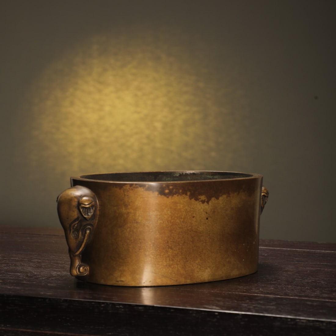 An Exquisite Bronze Double-Ears Censer - 3