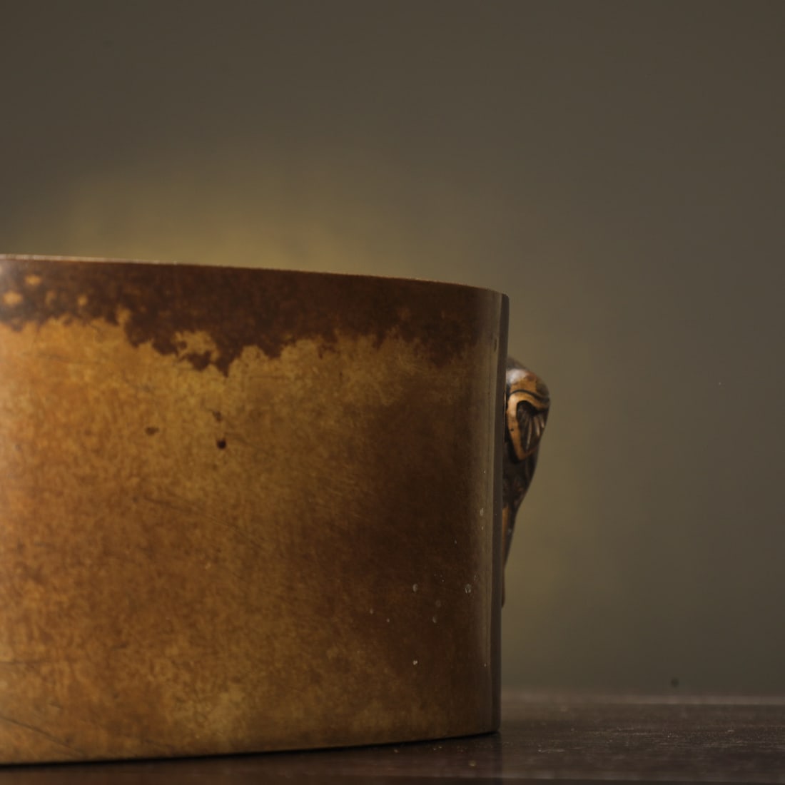 An Exquisite Bronze Double-Ears Censer - 8