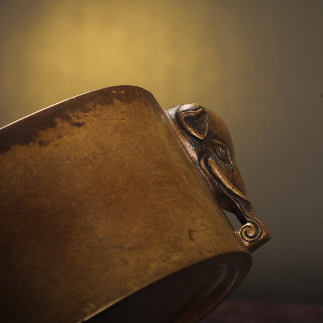 An Exquisite Bronze Double-Ears Censer - 9