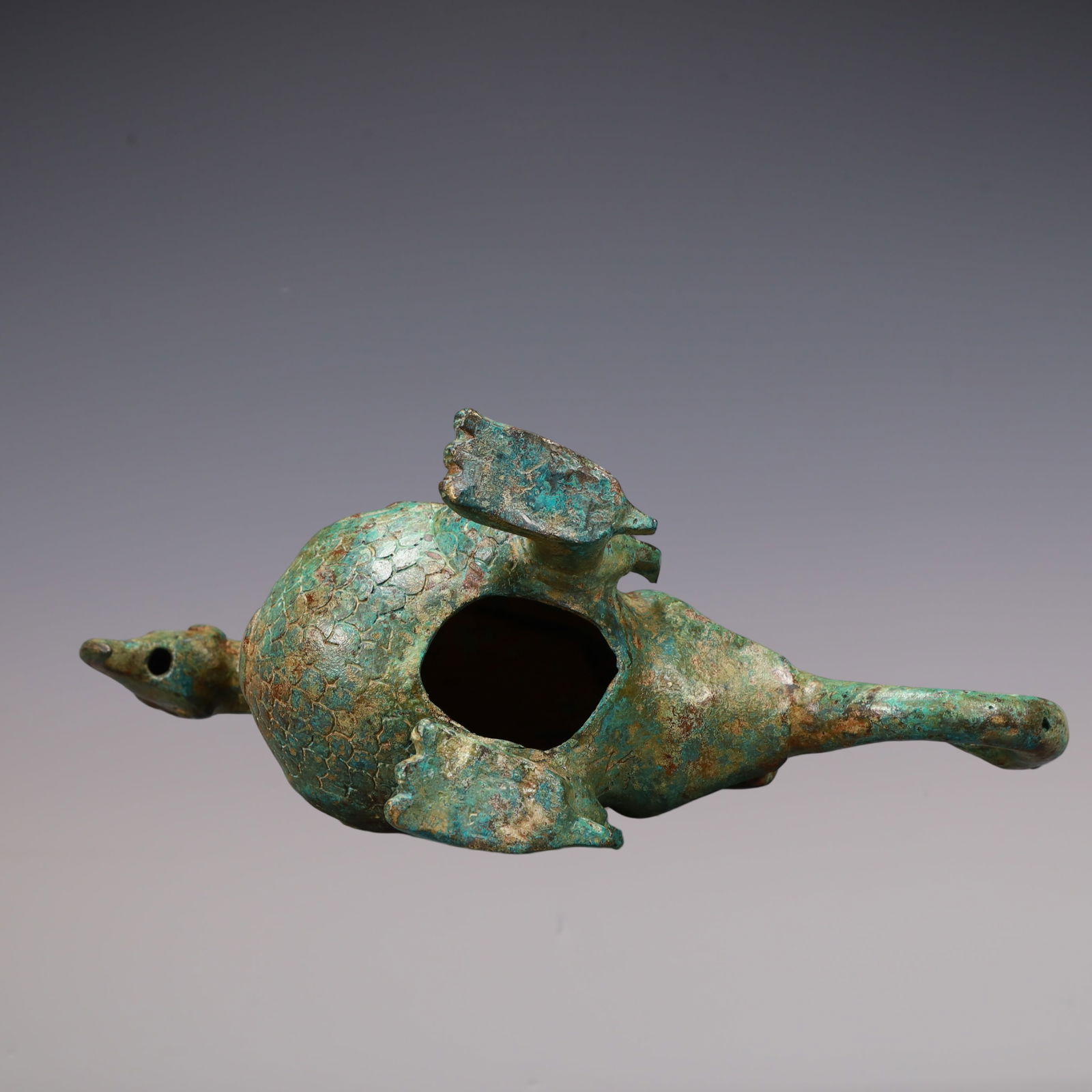 A Exquisite Bronze Bird Ornament - 12