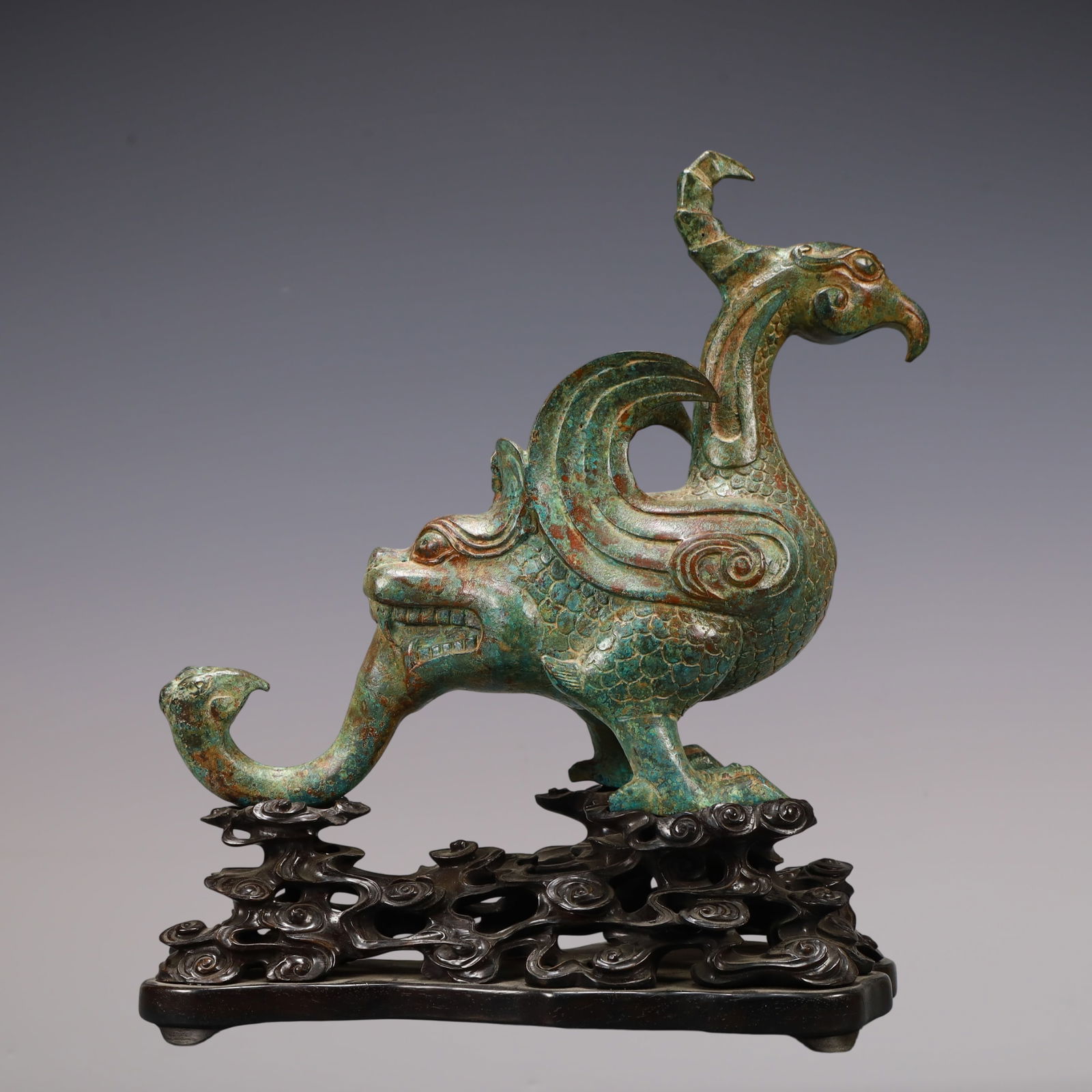 A Exquisite Bronze Bird Ornament (1 of 14)