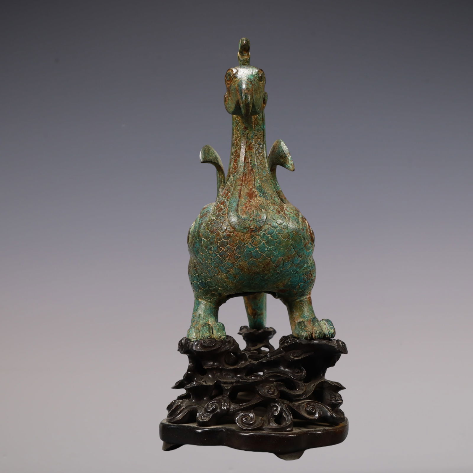 A Exquisite Bronze Bird Ornament - 5