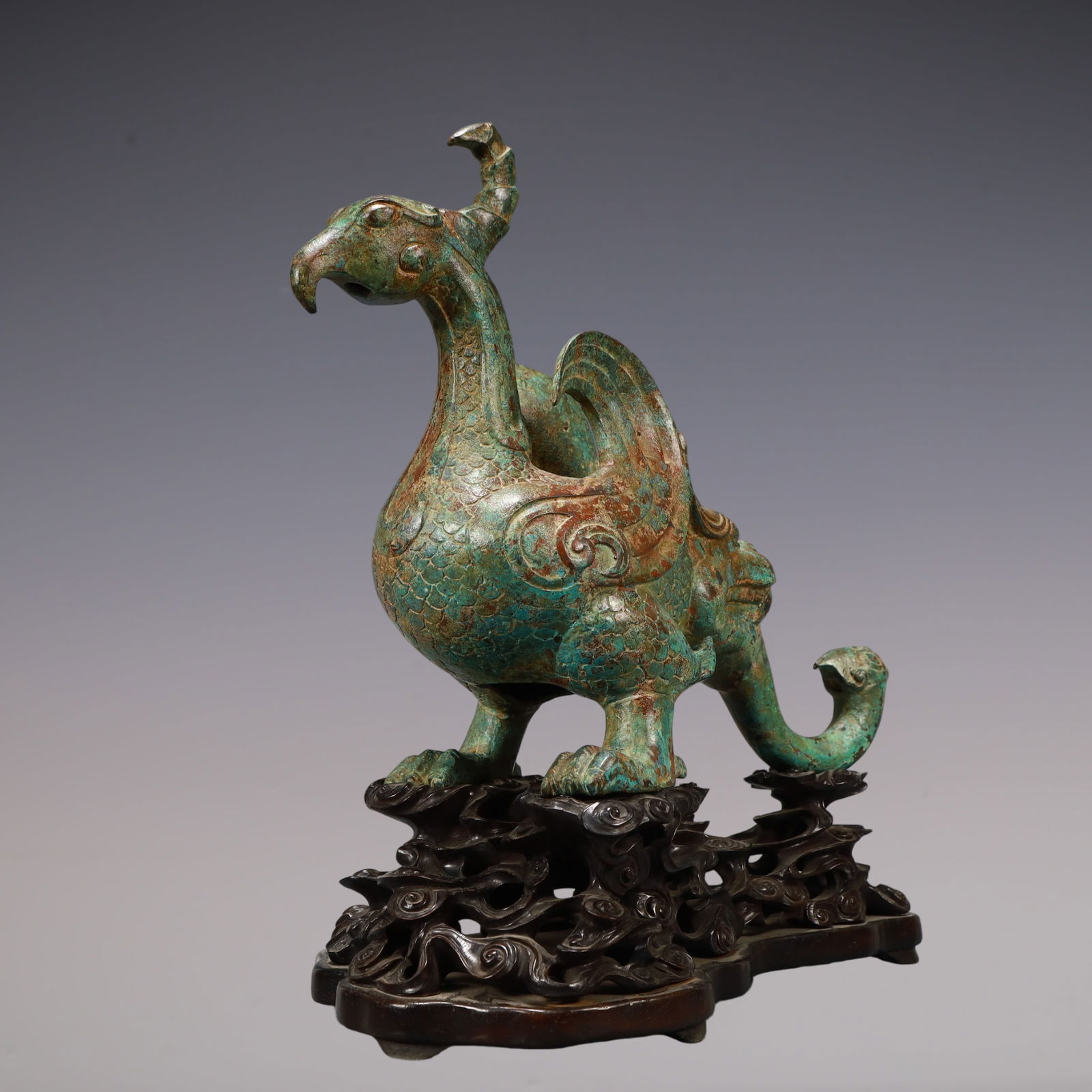 A Exquisite Bronze Bird Ornament - 6