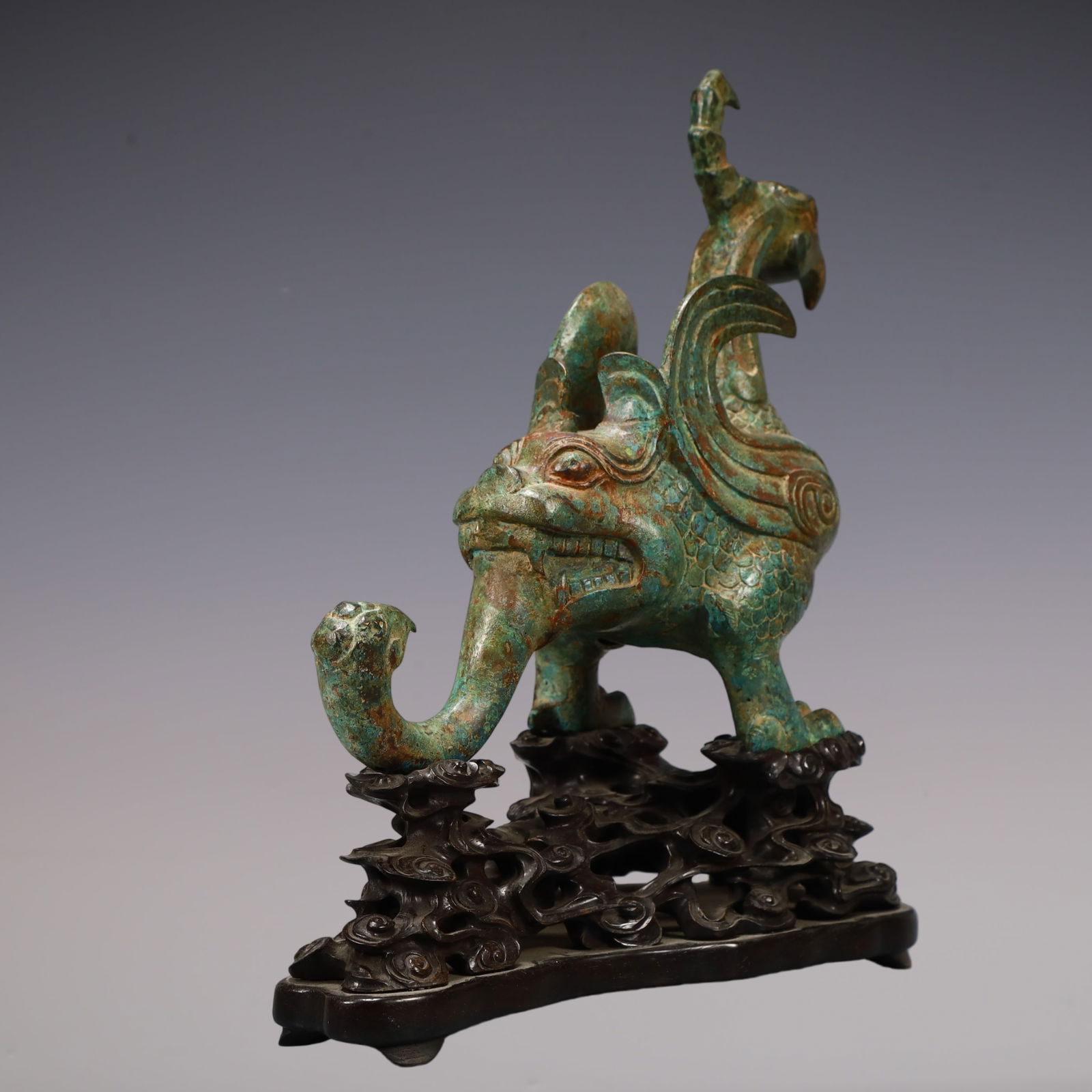 A Exquisite Bronze Bird Ornament - 9