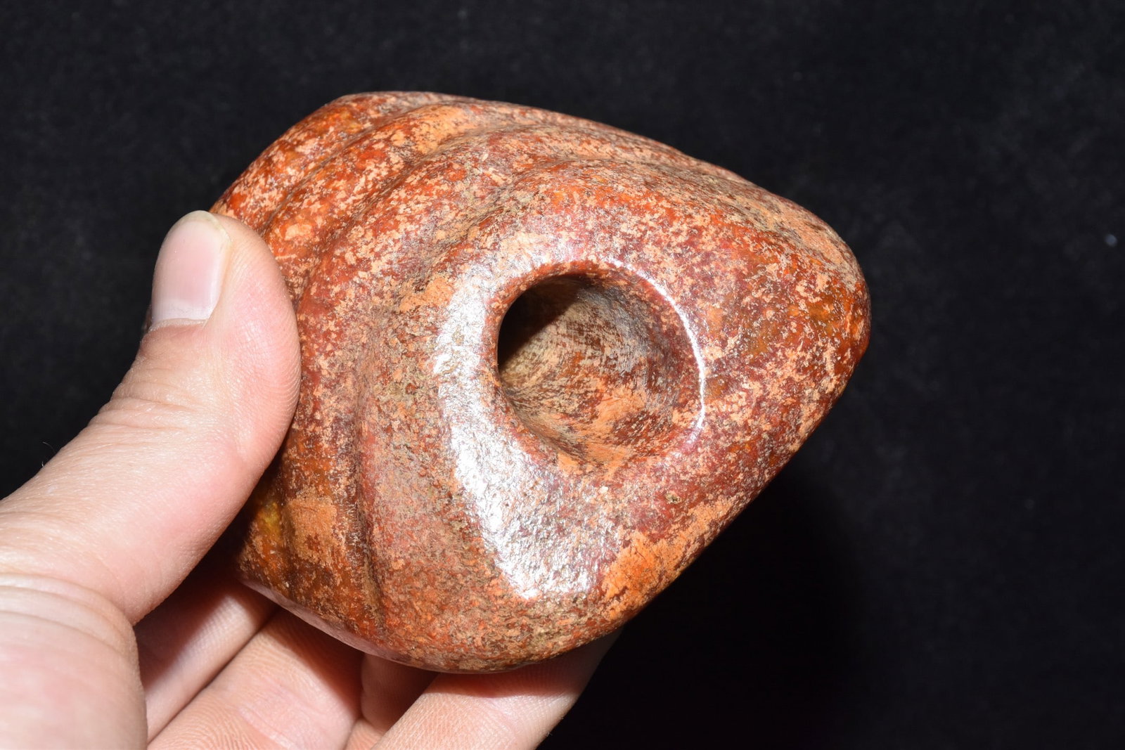 An Exquisite White Jade Tortoise Shell Ornament - 5