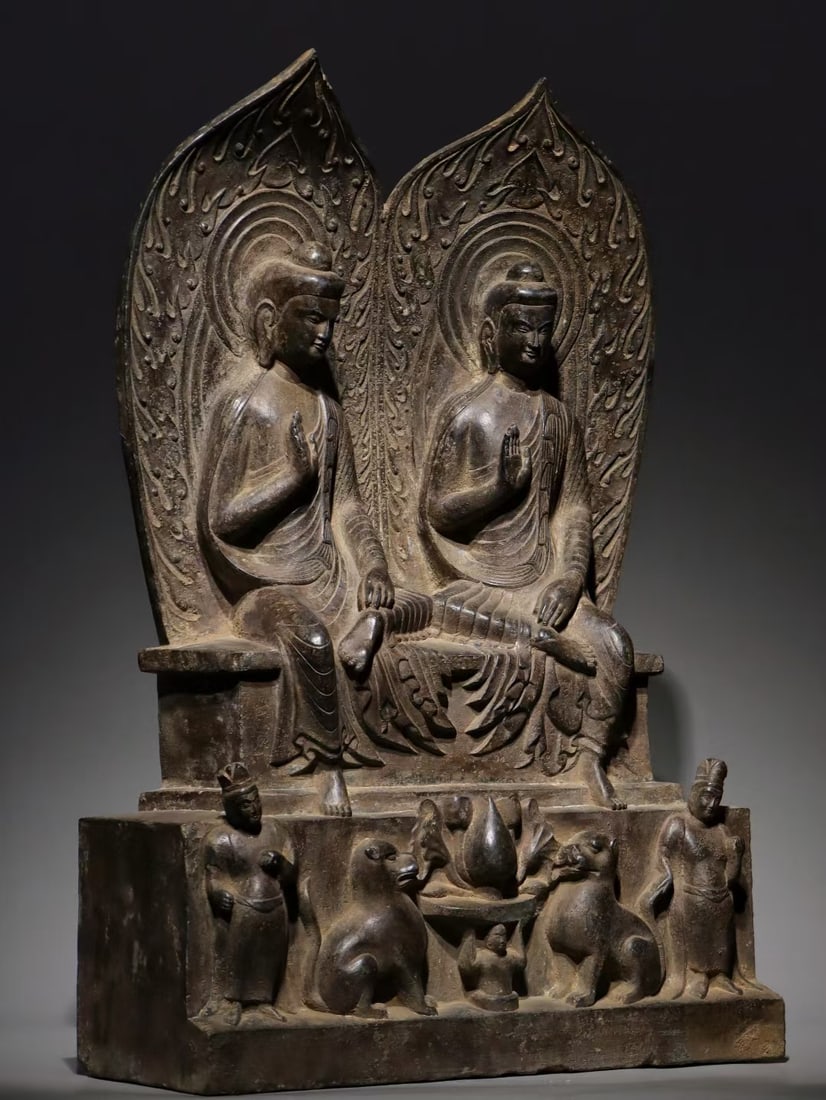 An Exquisite Limestone Buddha Statue - 2