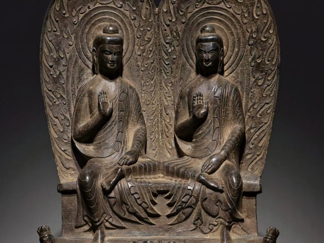 An Exquisite Limestone Buddha Statue - 4