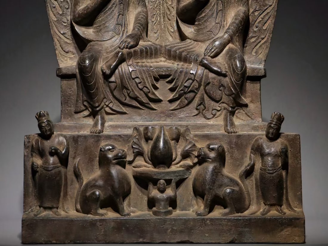 An Exquisite Limestone Buddha Statue - 5