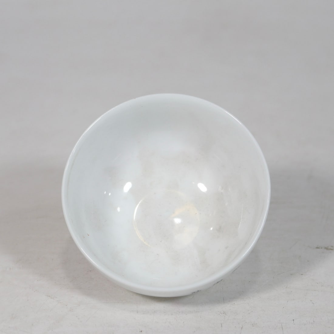 An Exquisite Ruby Red-Glazed Landscape Pattern with poem Cup - 7