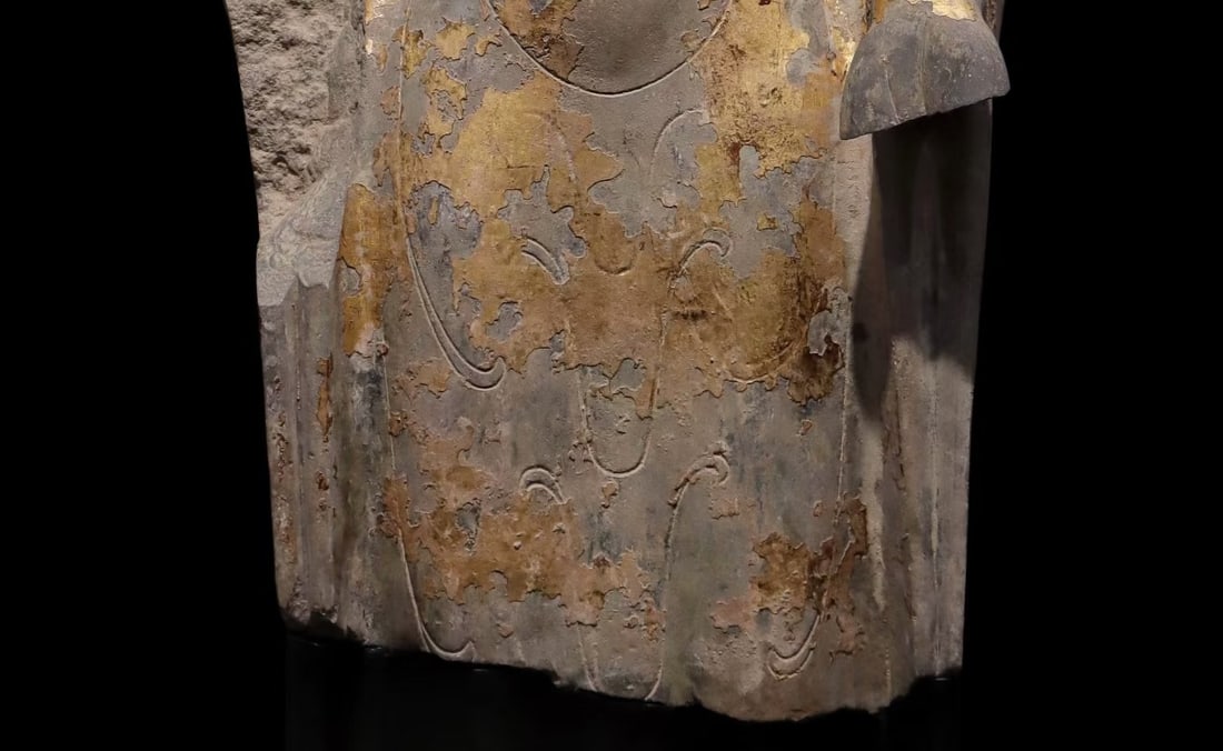 An Exquisite Limestone Buddha Statue - 3