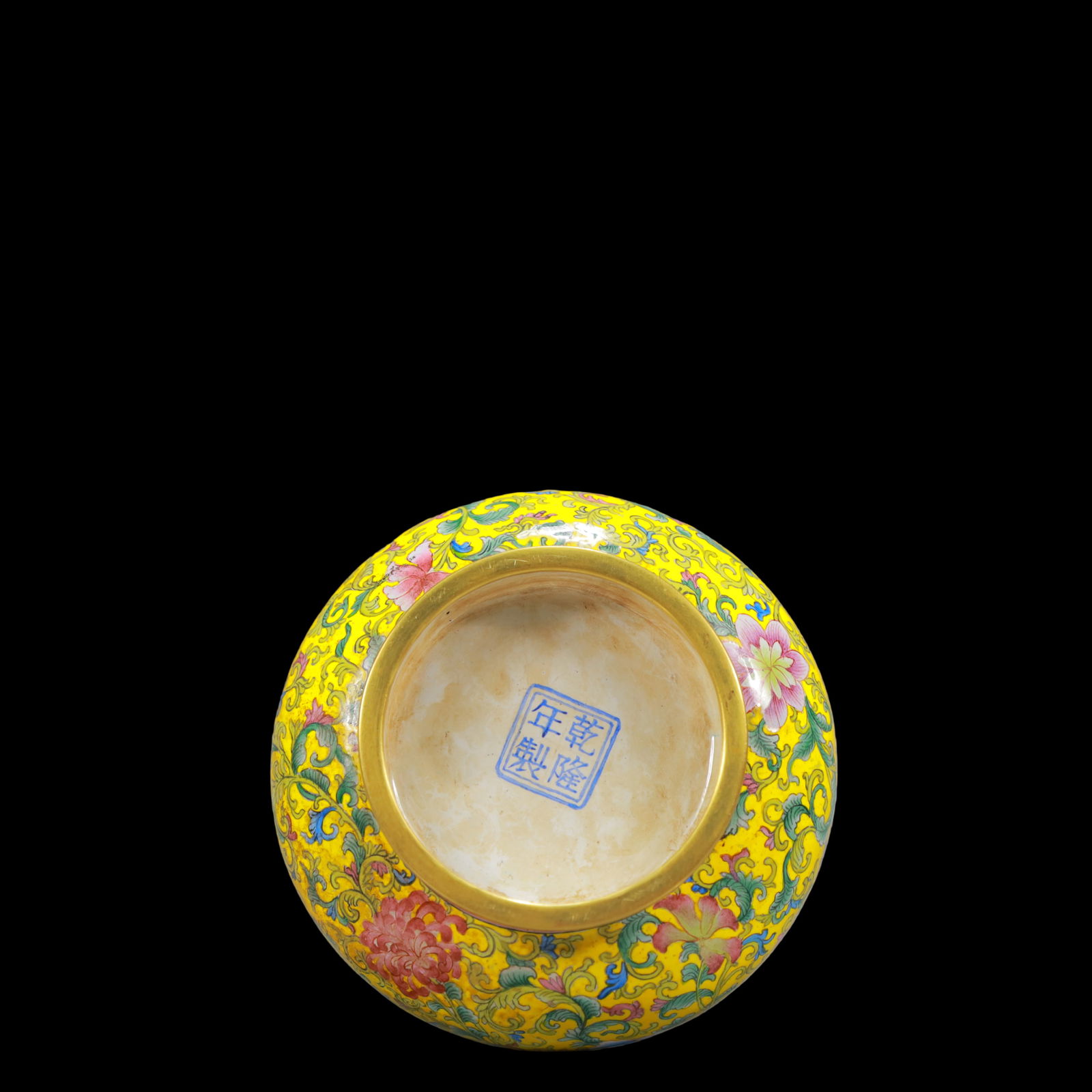 A Exquisite Coppery Enamel Lotus Pattern Vase - 8