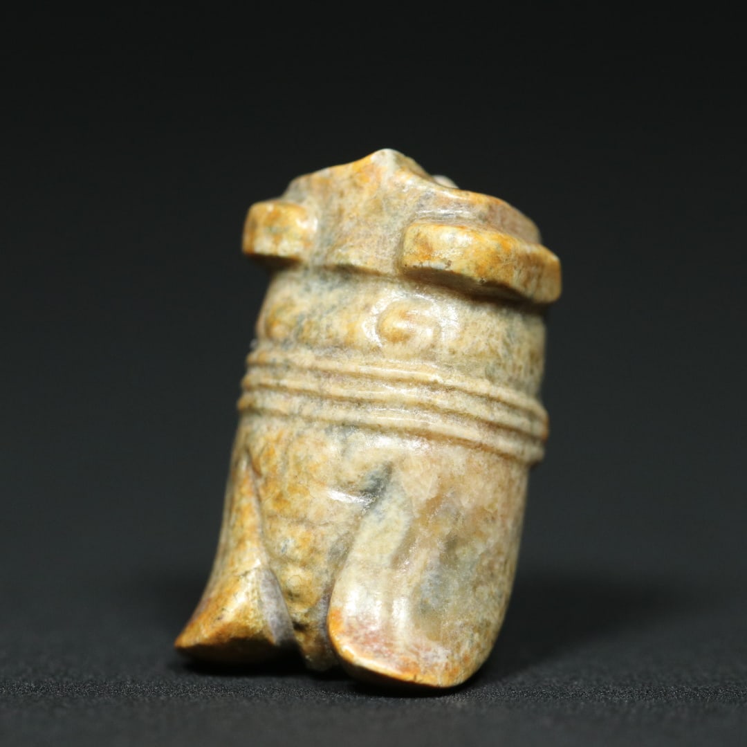 An Exquisite White Jade Cicada Pendant - 6