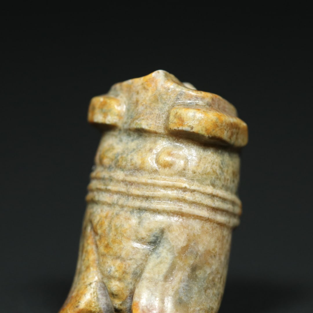 An Exquisite White Jade Cicada Pendant - 7