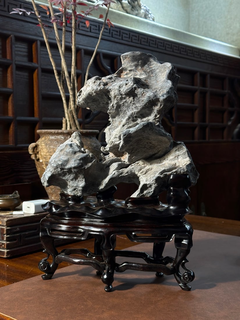 An Exquisite Lingbi Stone Ornament - 5