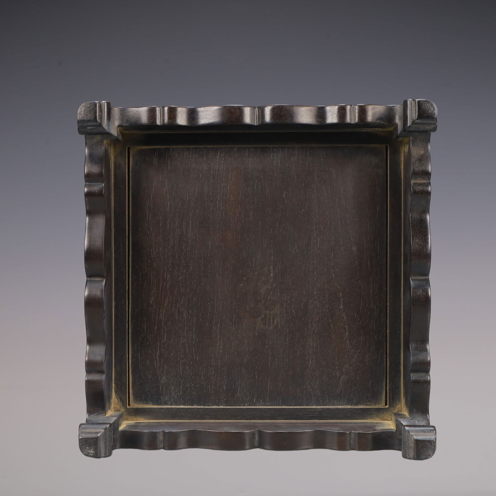 A Exquisite Zitanwood Flower Pattern Box - 9