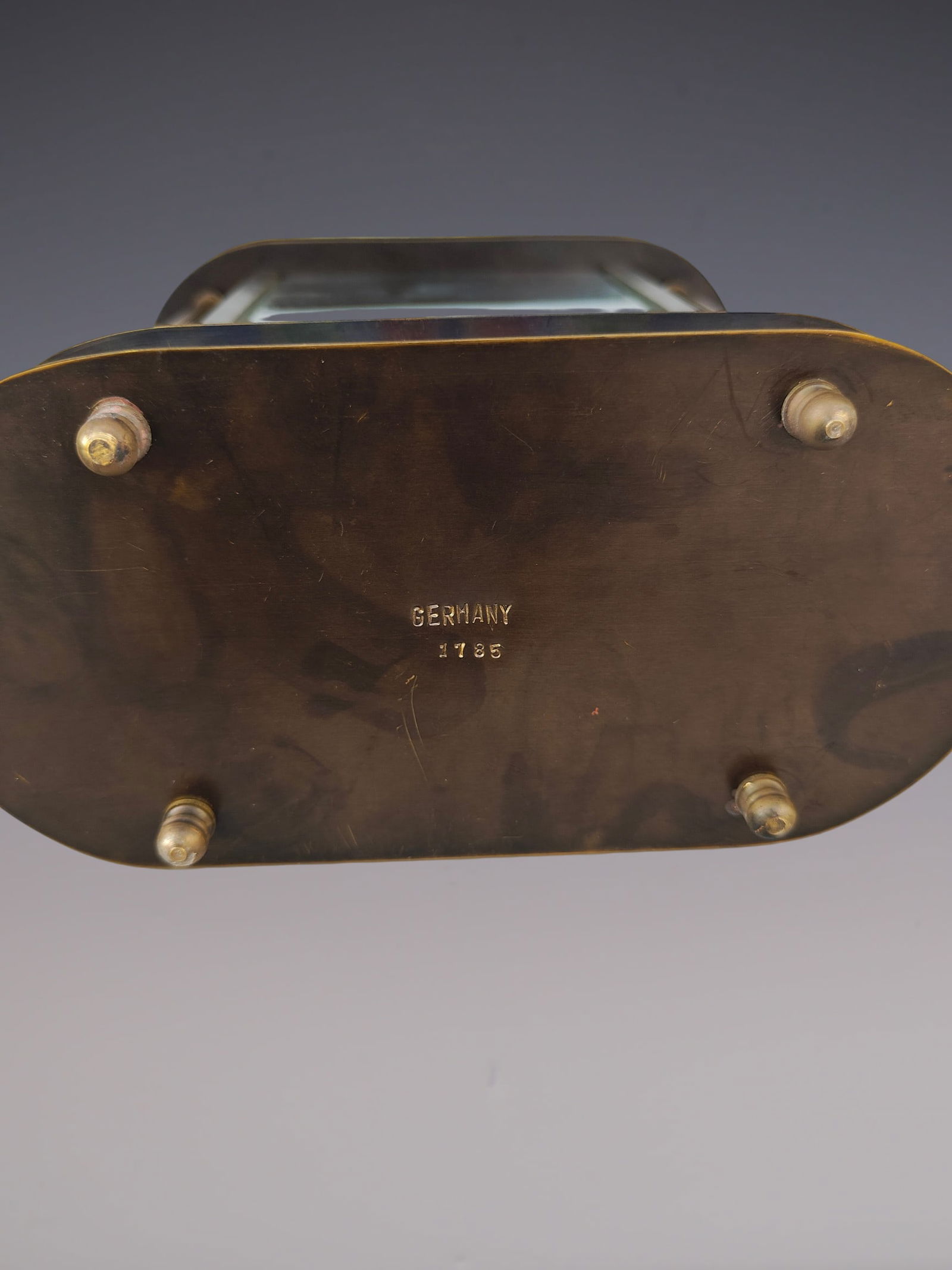 An Exquisite Bronze Lotus Pattern Clock - 9