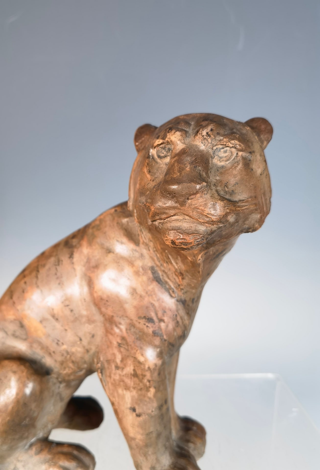 An Exquisite Wooden Tiger Ornament - 3