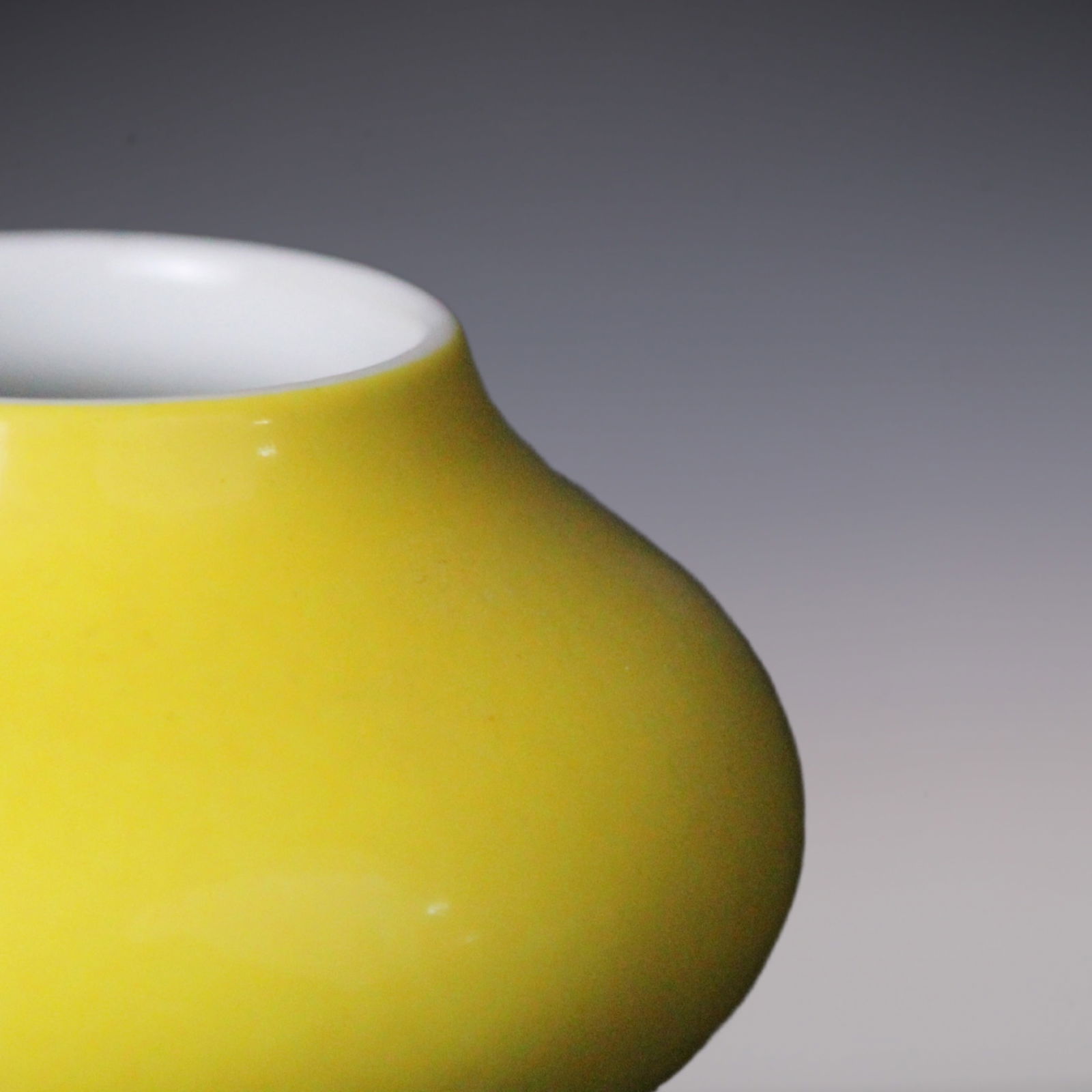 An Exquisite Yellow Glazed Water Pot - 2