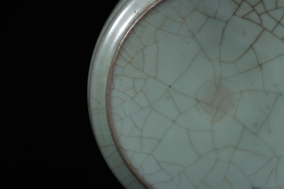 An Exquisite Guan yao Celadon Glazed Box - 7