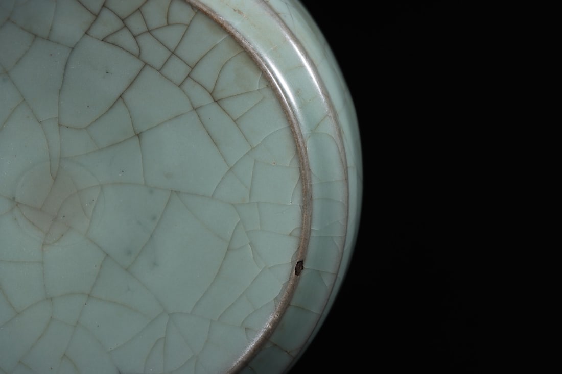 An Exquisite Guan yao Celadon Glazed Box - 8