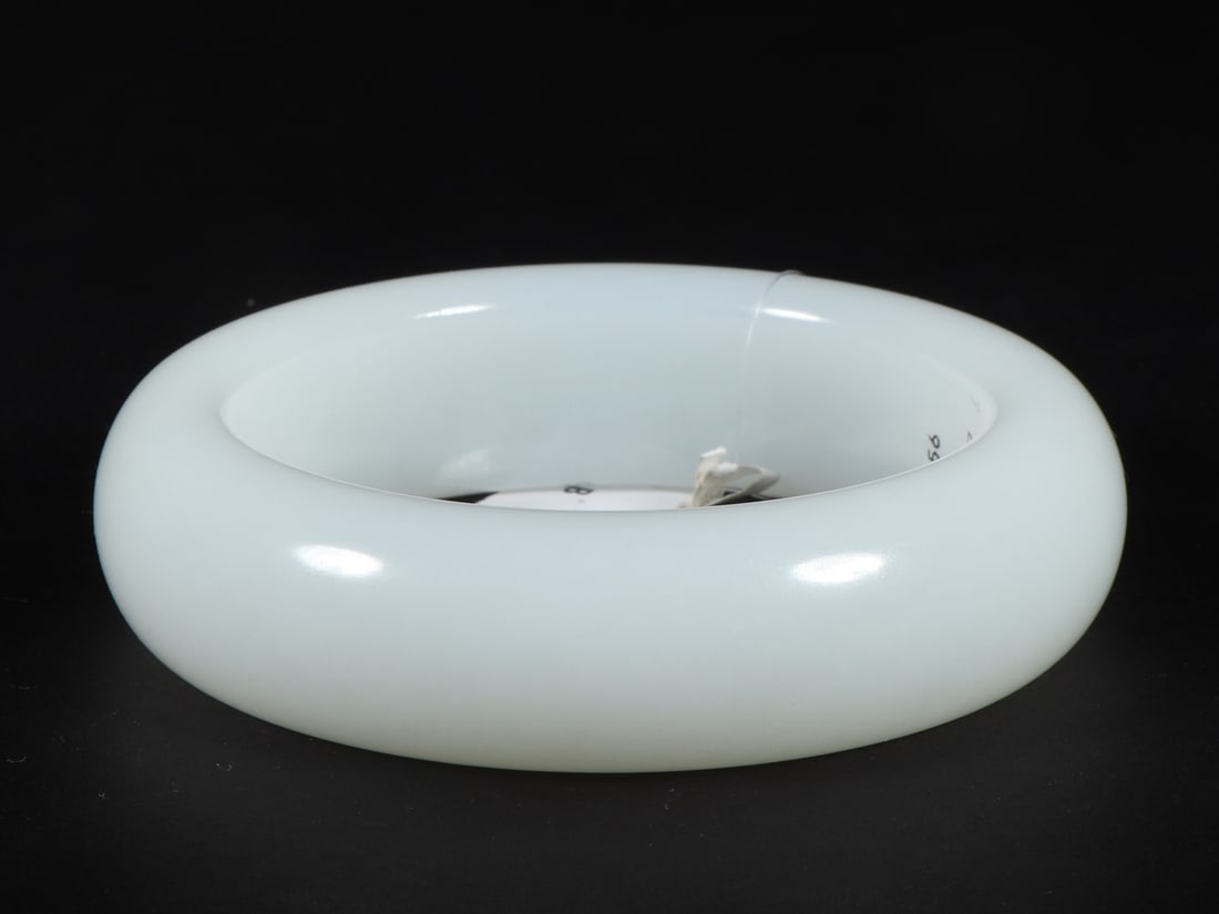 An Exquisite White Jade Bracelets - 6