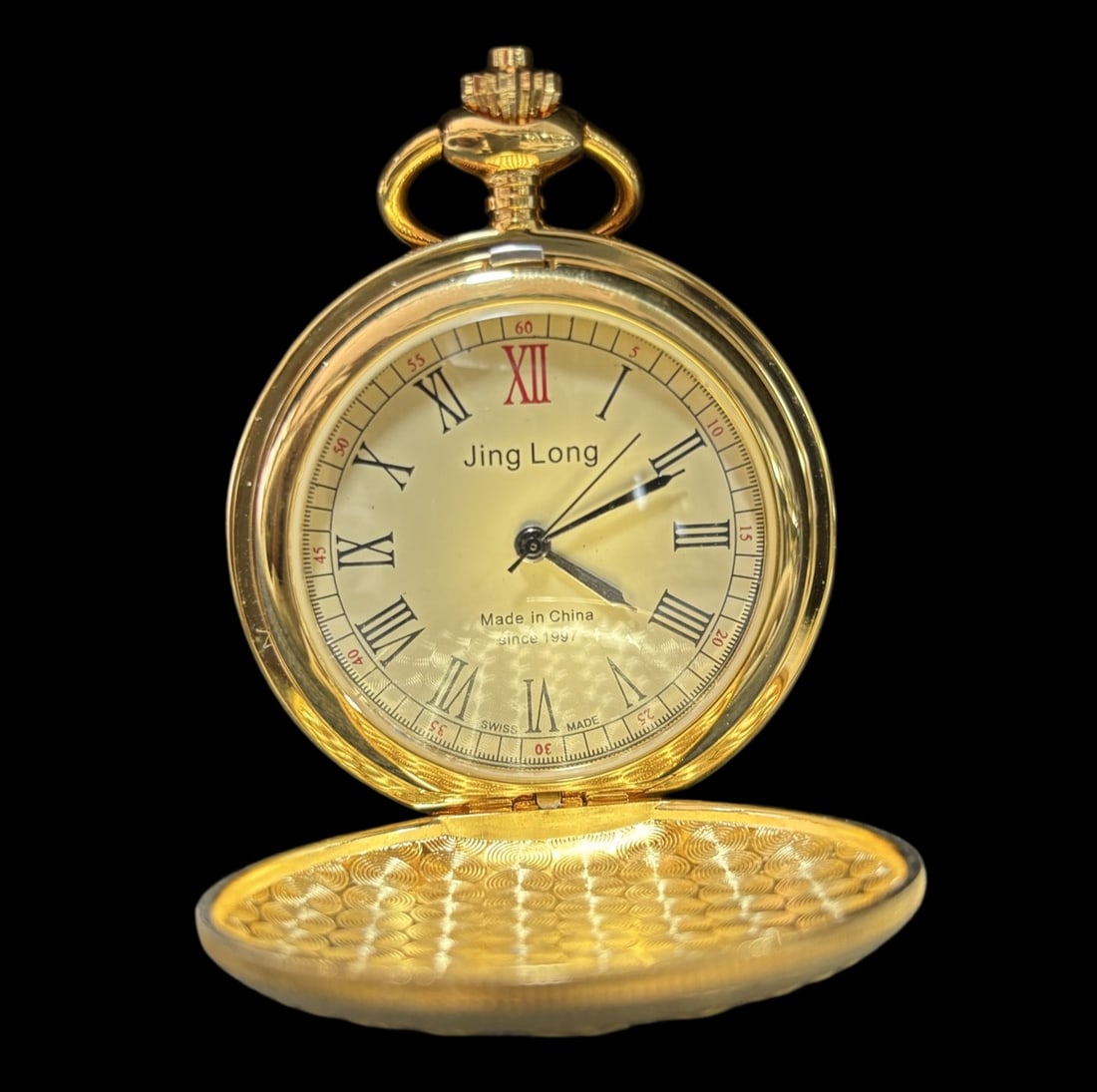 An Exquisite Gilt Bronze Figure Pattern Pocket watch - 3