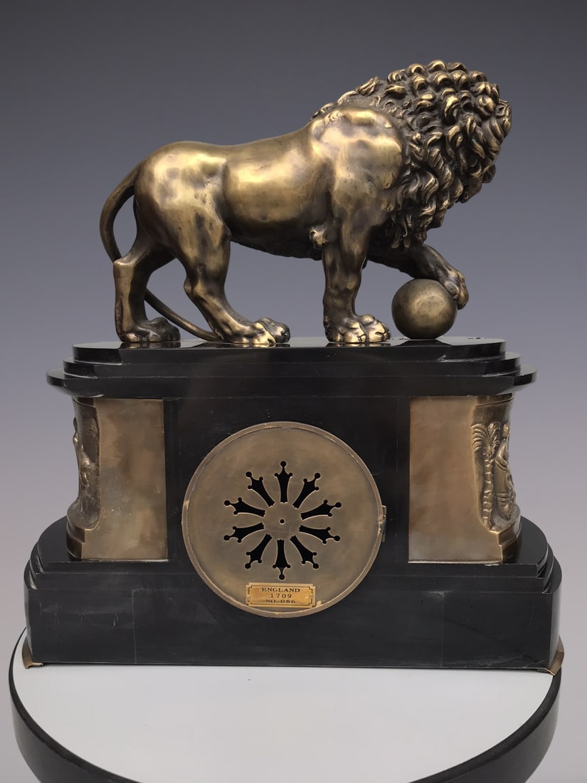 An Exquisite Bronze Character and Story Pattern Clock - 7