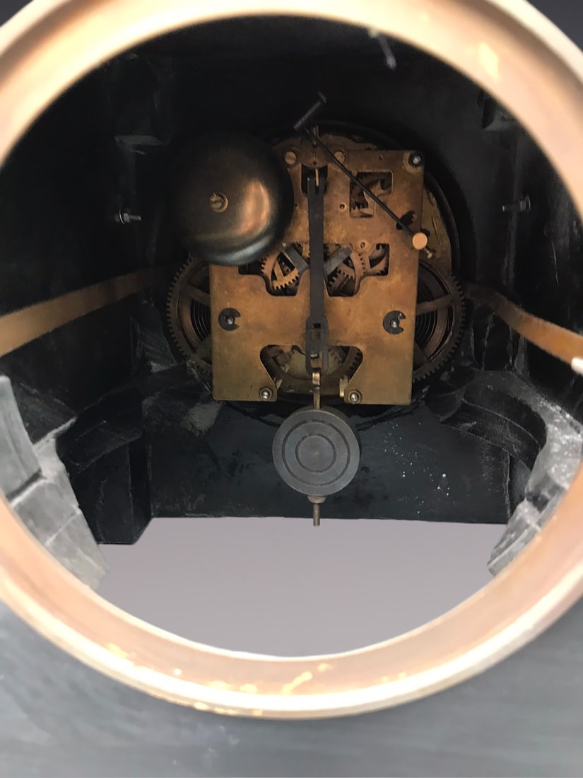 An Exquisite Bronze Character and Story Pattern Clock - 8