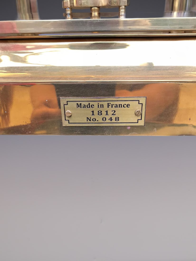 An Exquisite Gilt Bronze Clock - 9