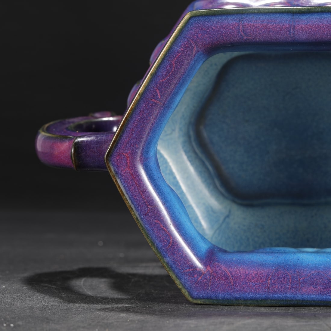 An Exquisite Jun yao Double-Ears Censer - 4