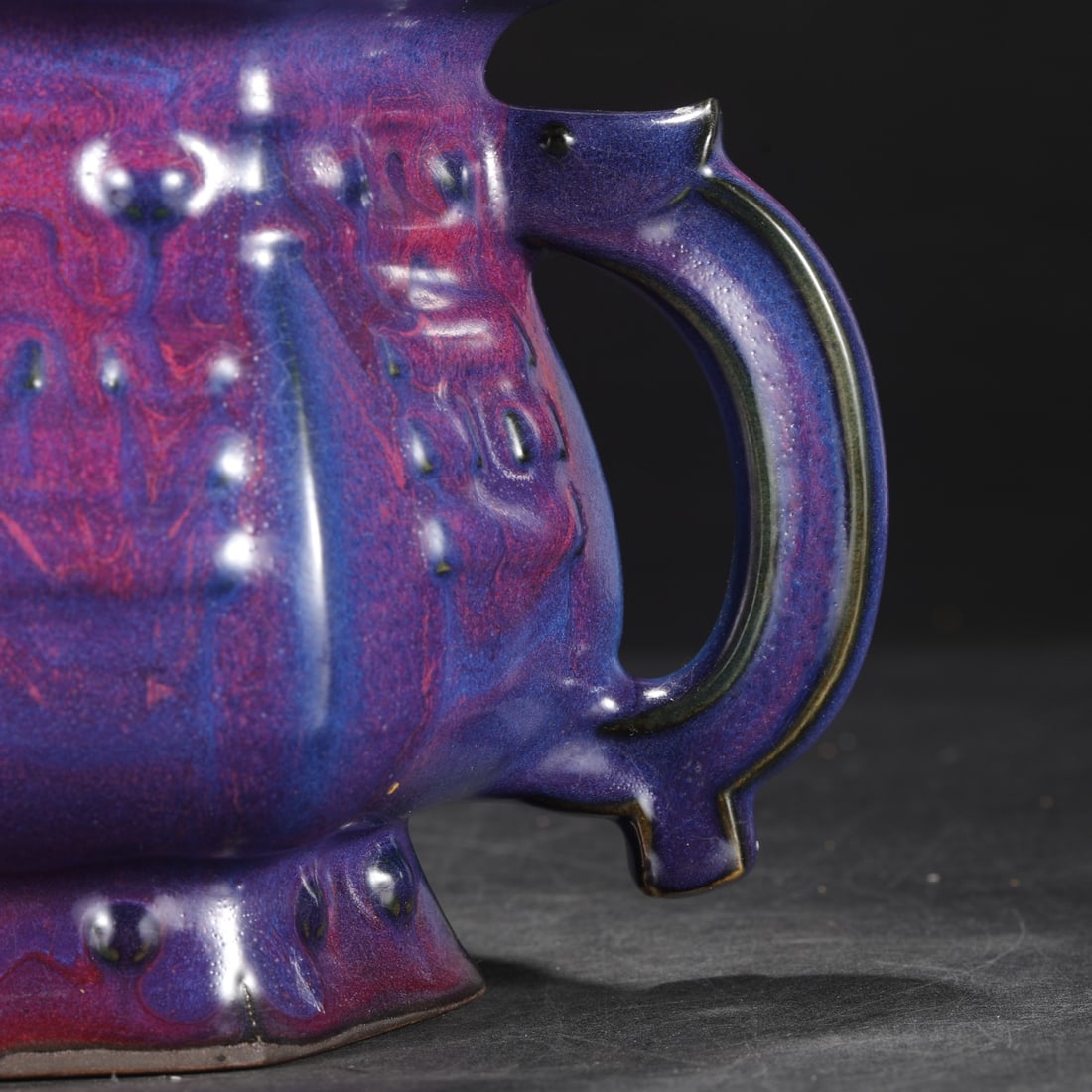 An Exquisite Jun yao Double-Ears Censer - 6