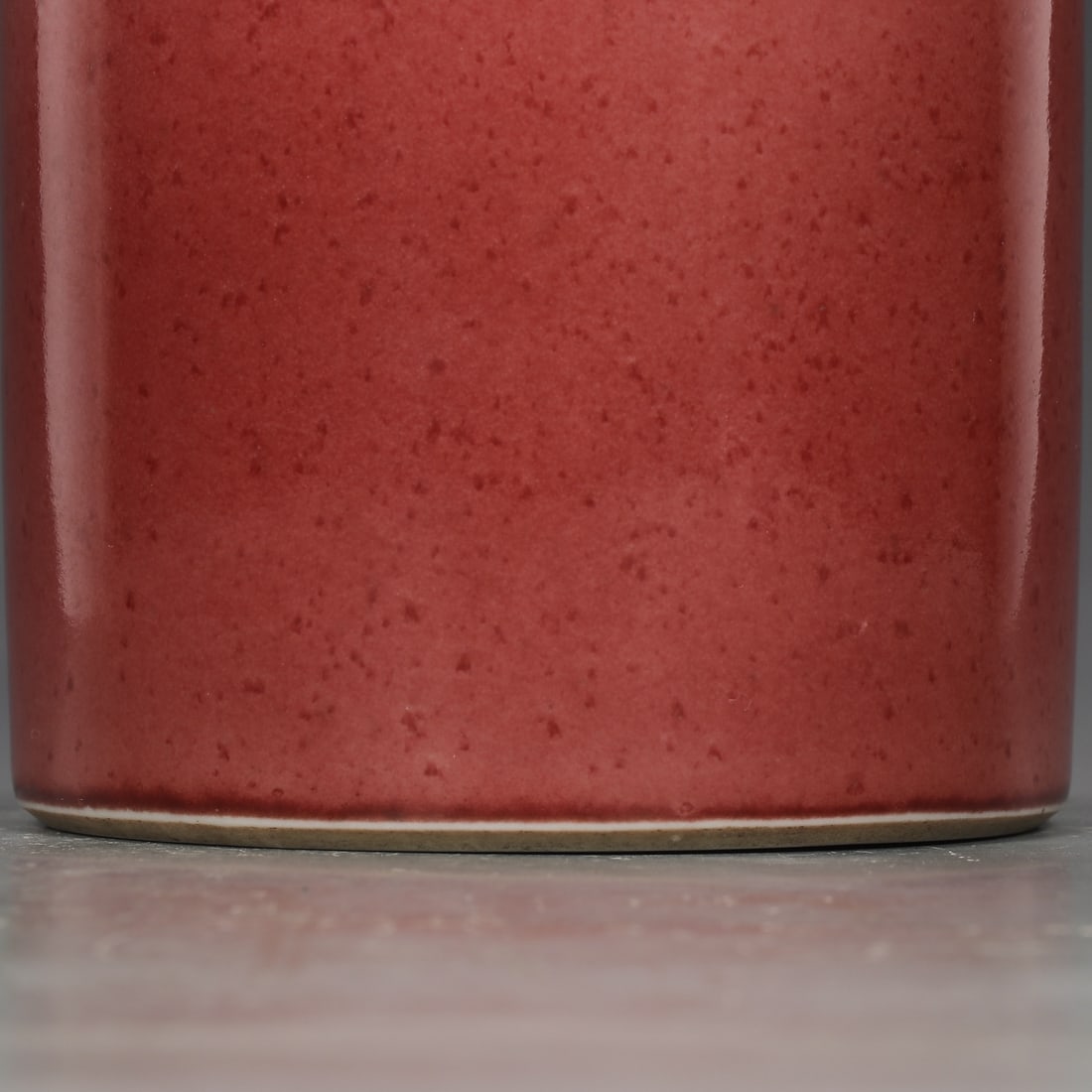 An Exquisite PeachBloom-Glazed Brush Pot - 4