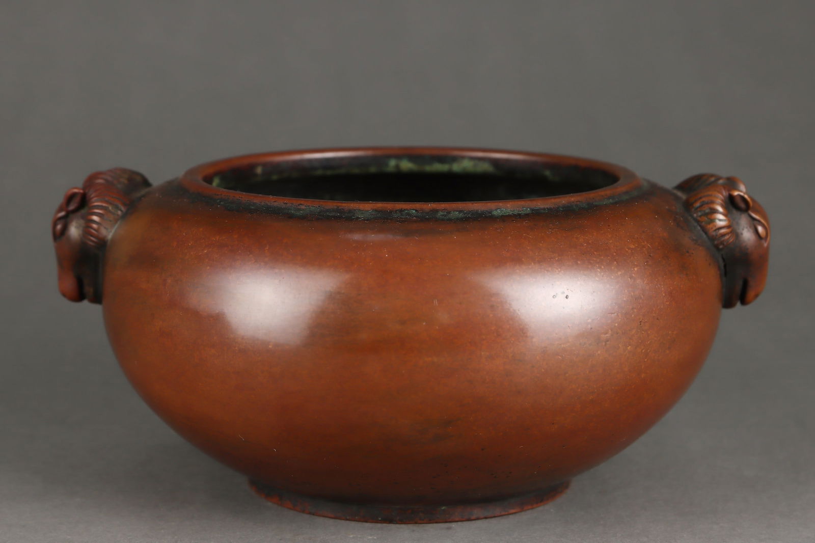 An Exquisite Bronze Double-Ears Censer - 3