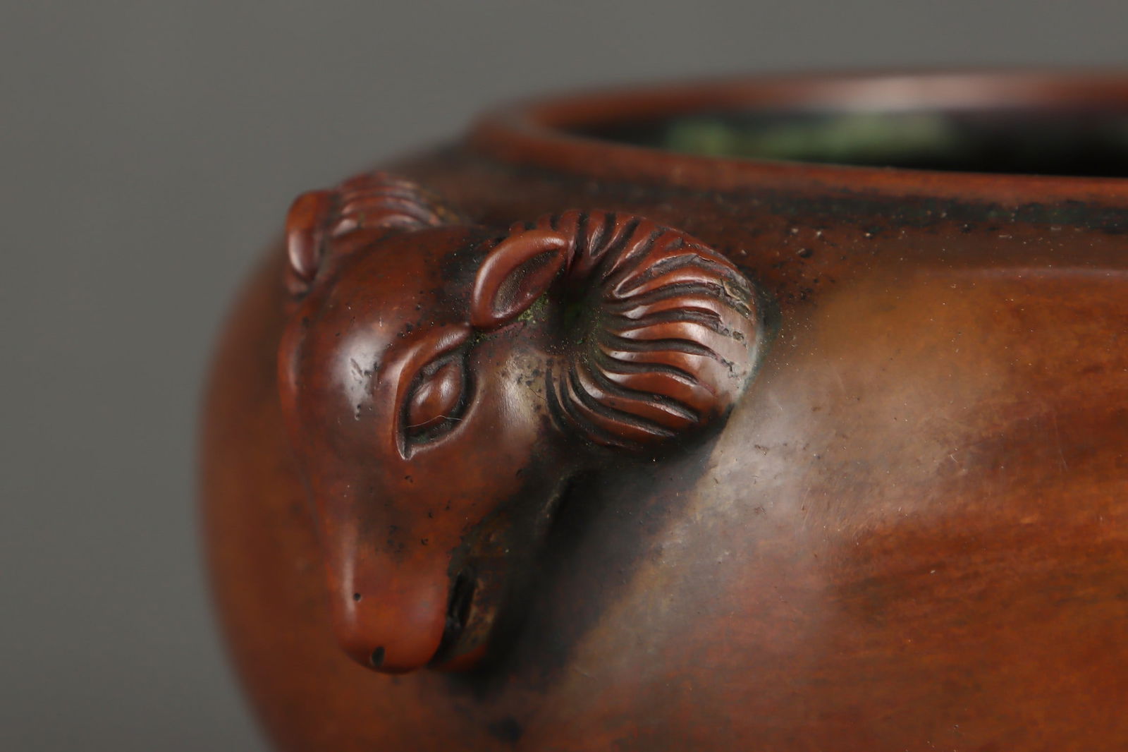 An Exquisite Bronze Double-Ears Censer - 5