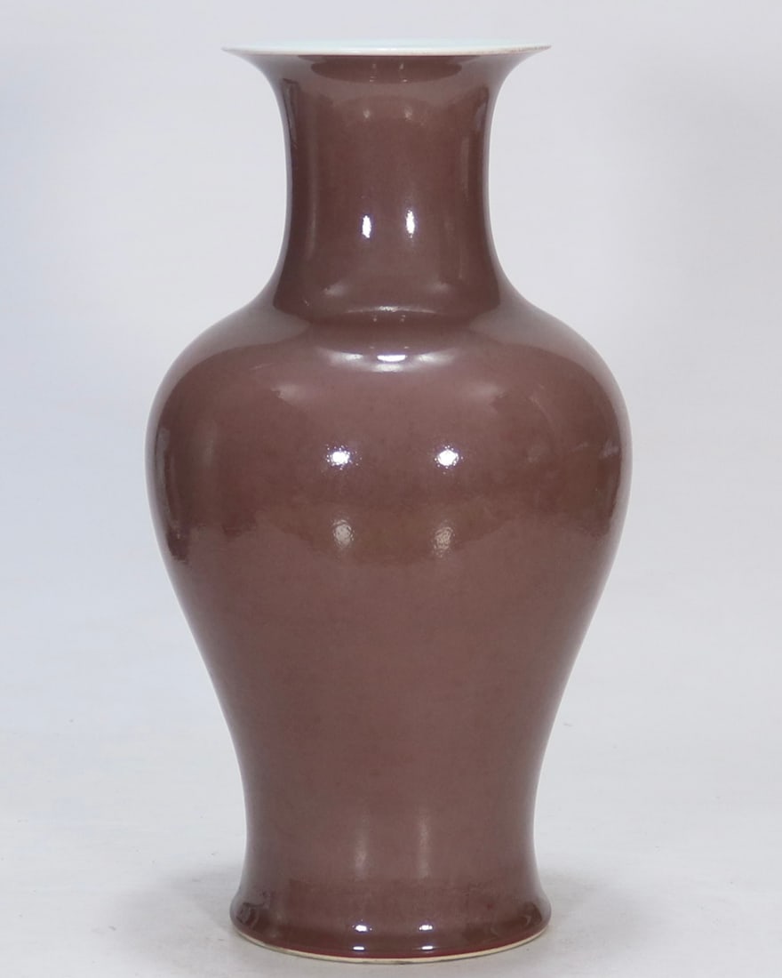 An Exquisite PeachBloom-Glazed Vase - 6