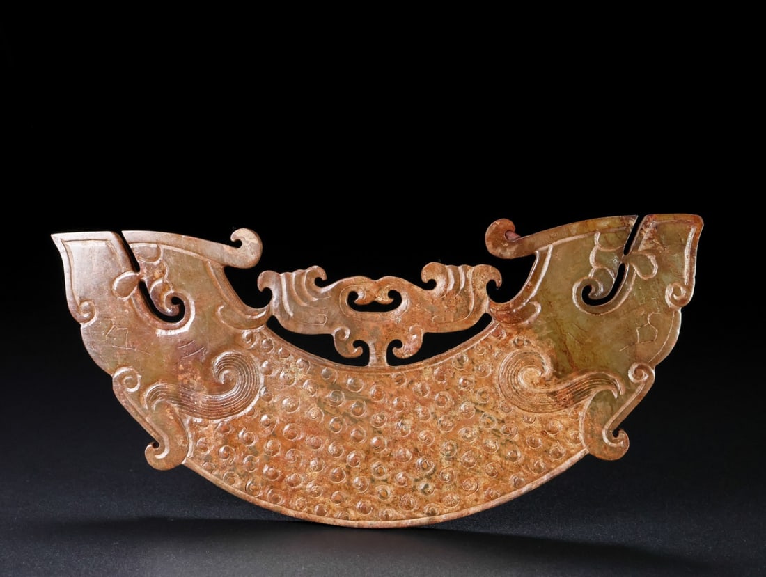 An Exquisite White Jade Dragon Pattern Ornament - 6