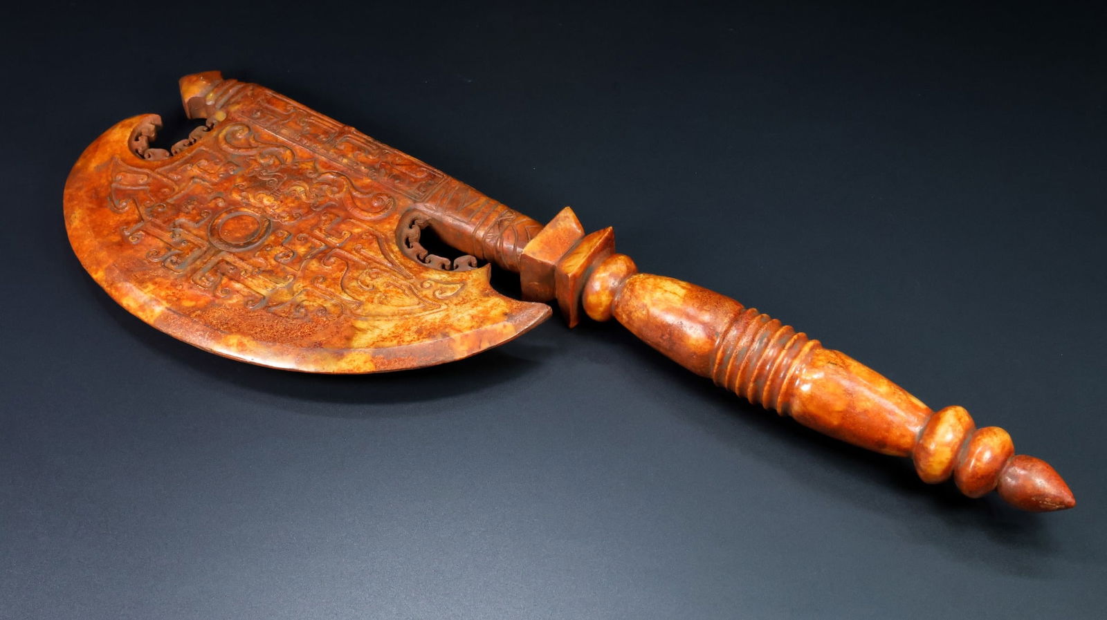 An Exquisite White Jade Auspicious Beast Pattern Ornament - 5