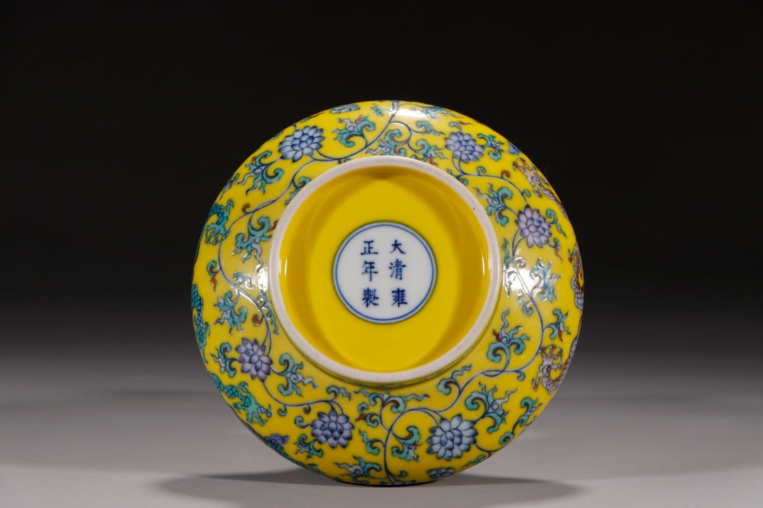 An Exquisite Doucai Lotus Pattern Dragon Pattern Vase - 9