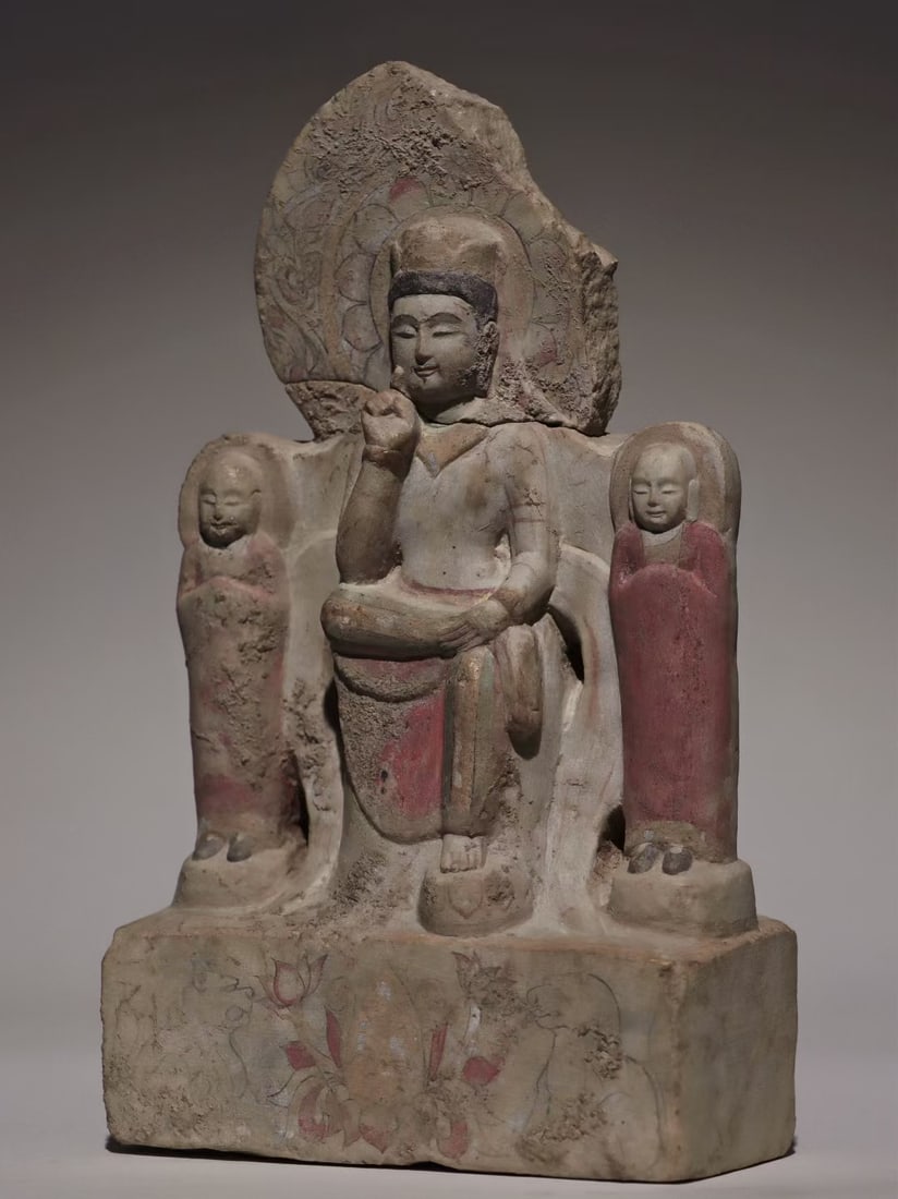 An Exquisite Limestone Buddha Statue - 3