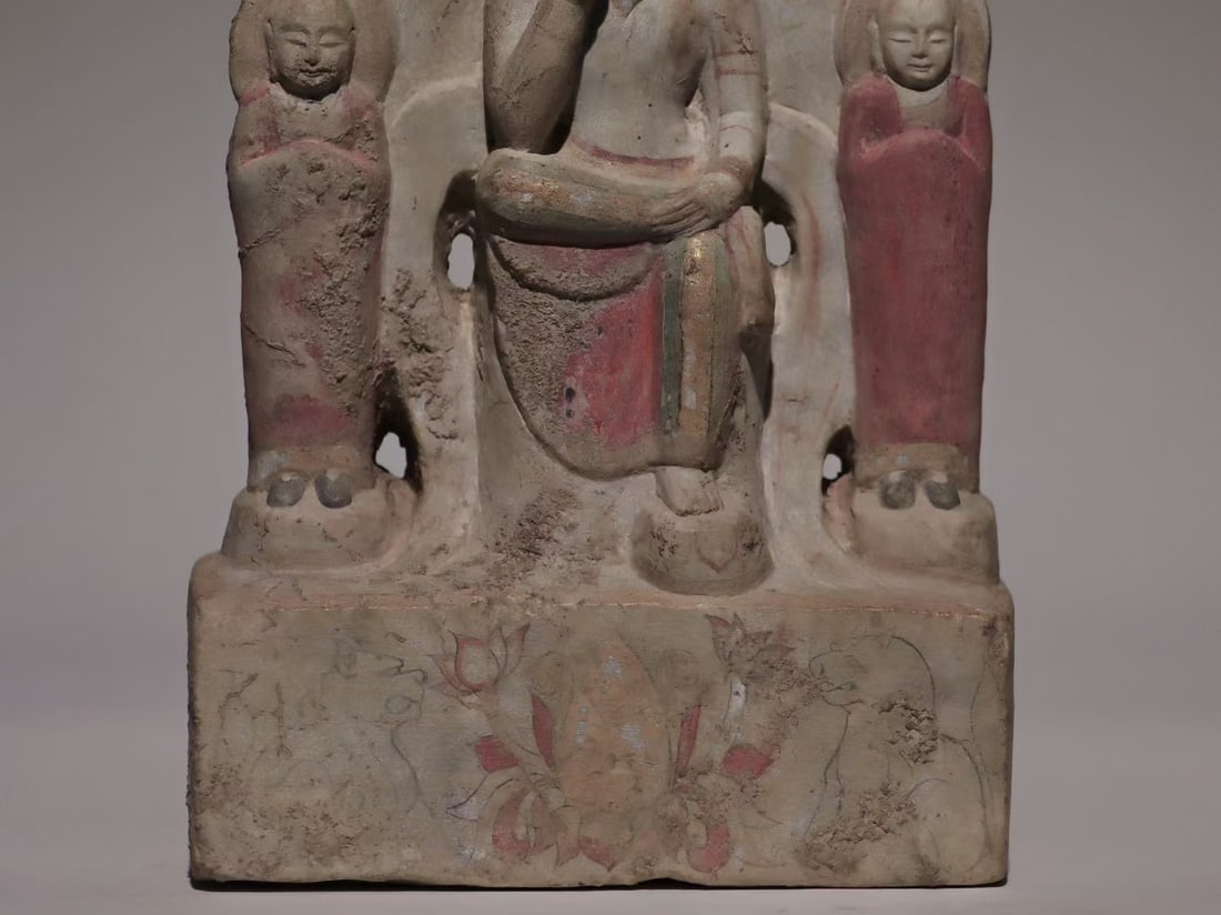 An Exquisite Limestone Buddha Statue - 5