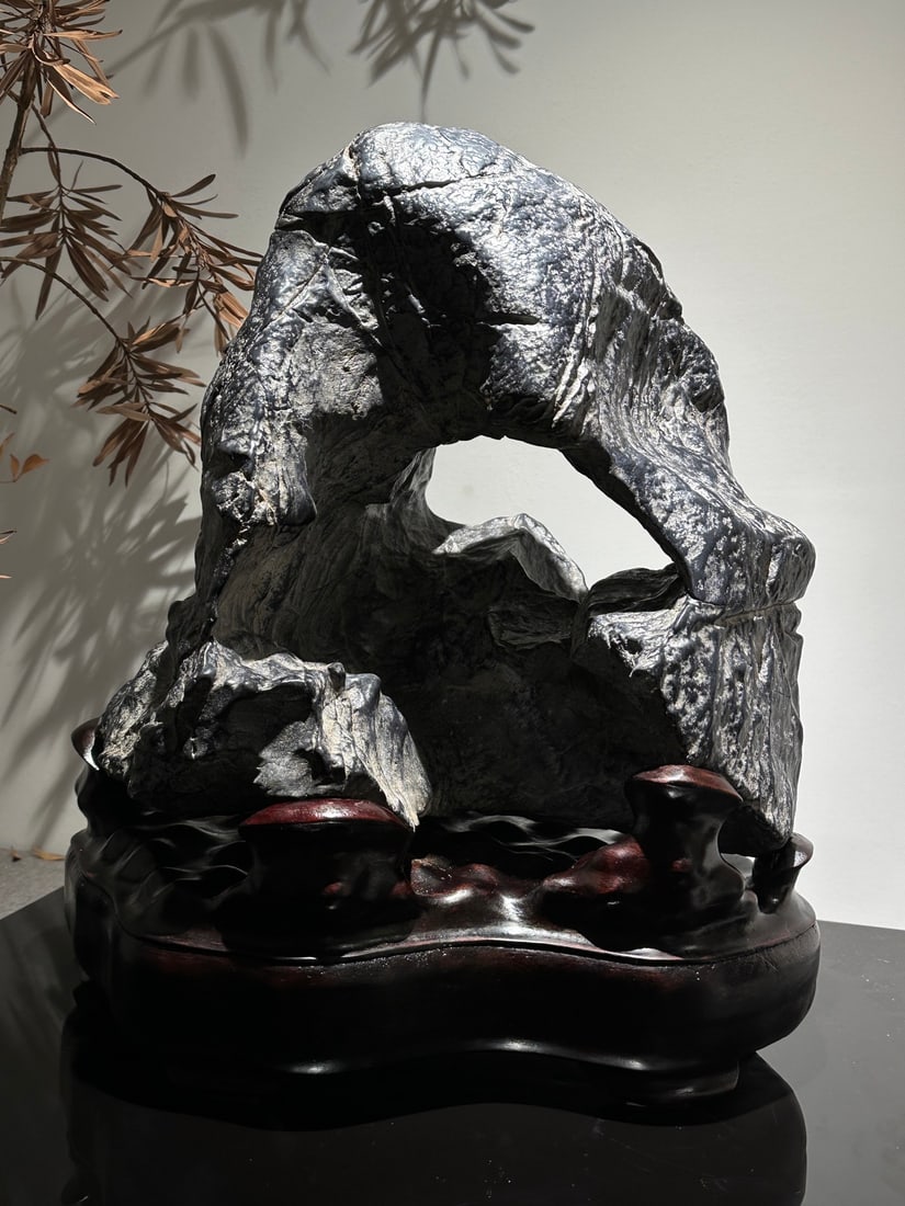 An Exquisite Lingbi Stone Ornament - 4