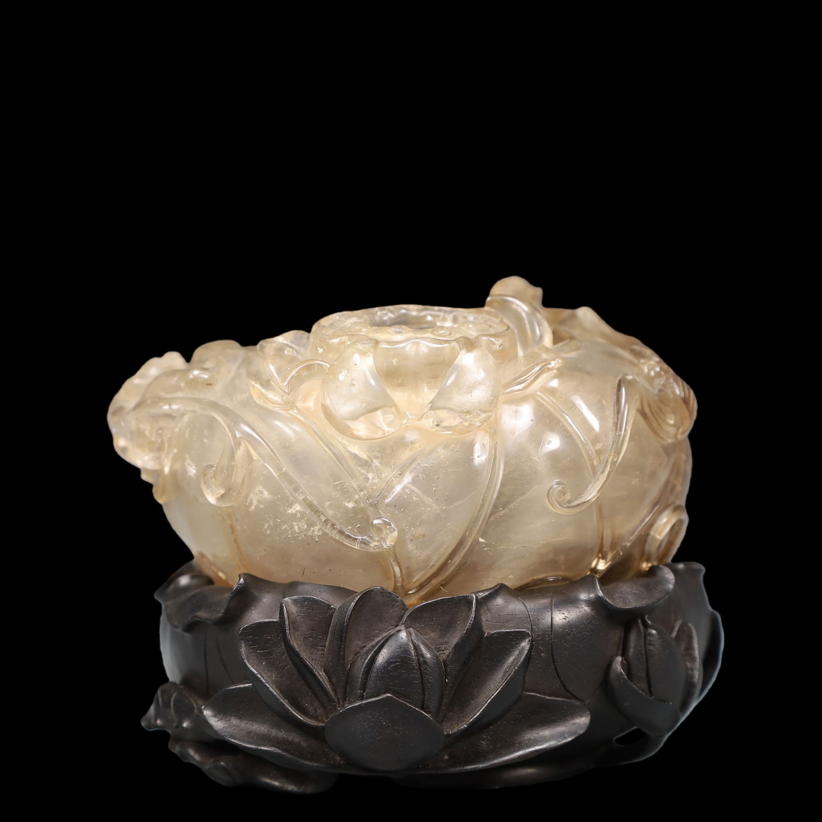 A Exquisite Crystal Brush Washer - 2