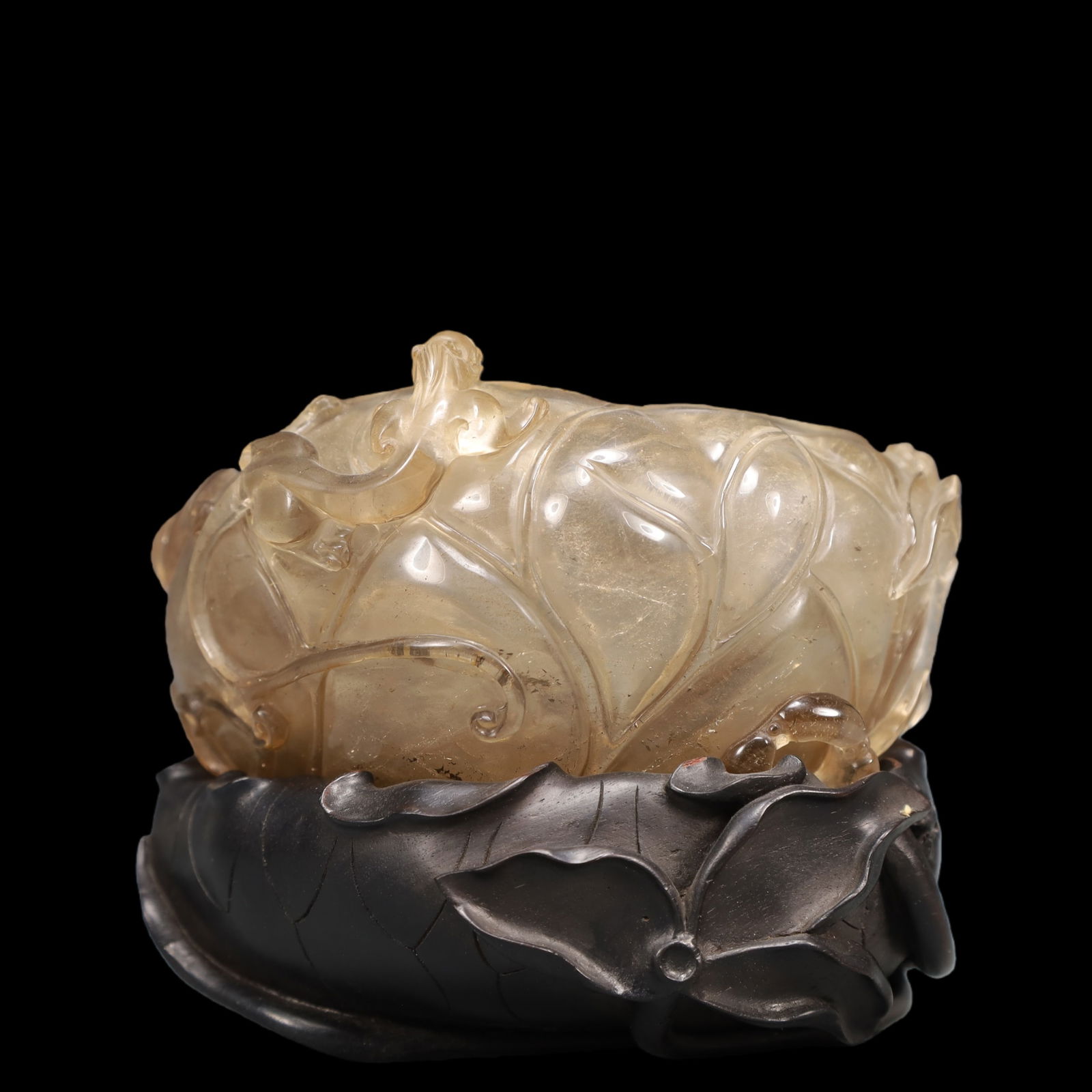 A Exquisite Crystal Brush Washer - 4