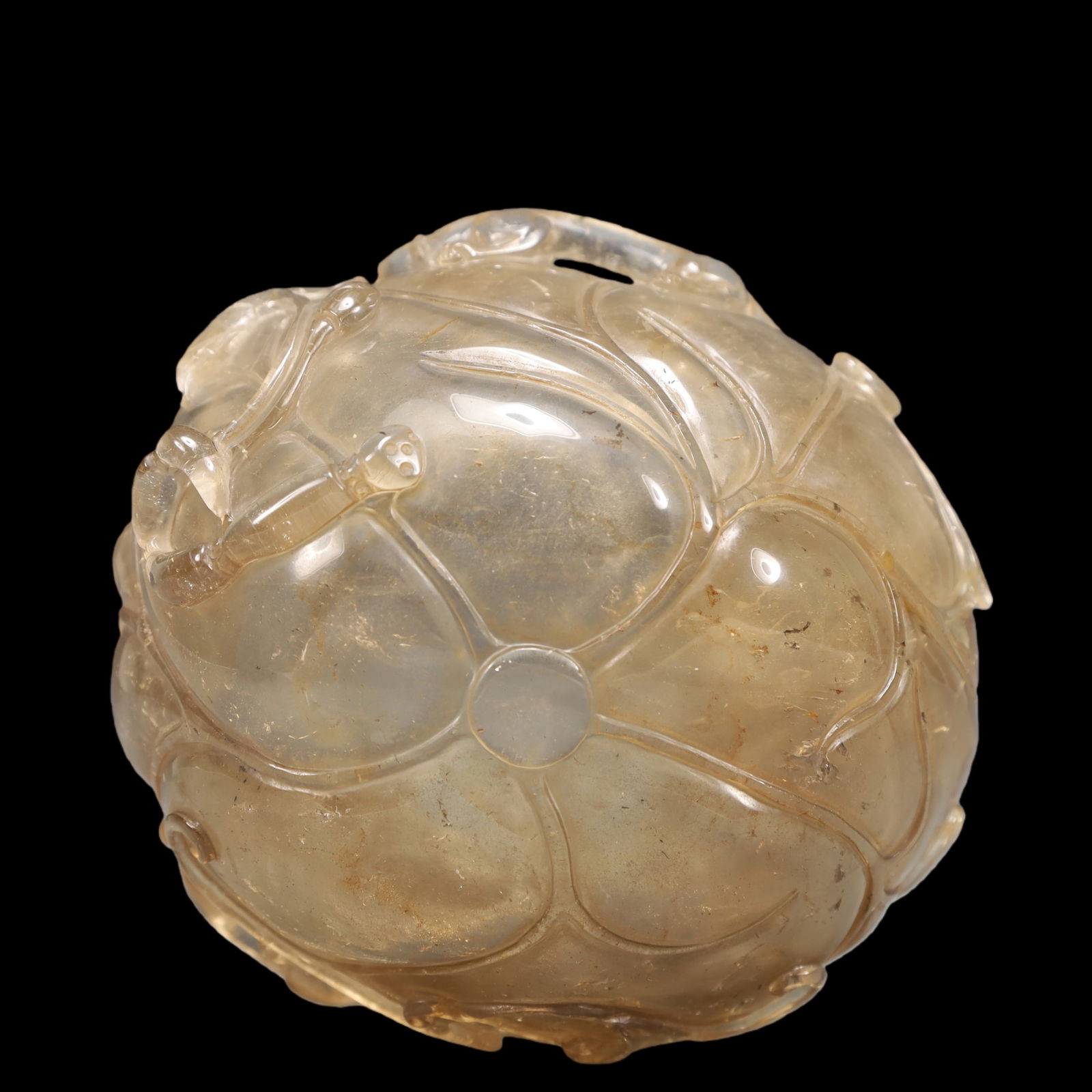 A Exquisite Crystal Brush Washer - 7