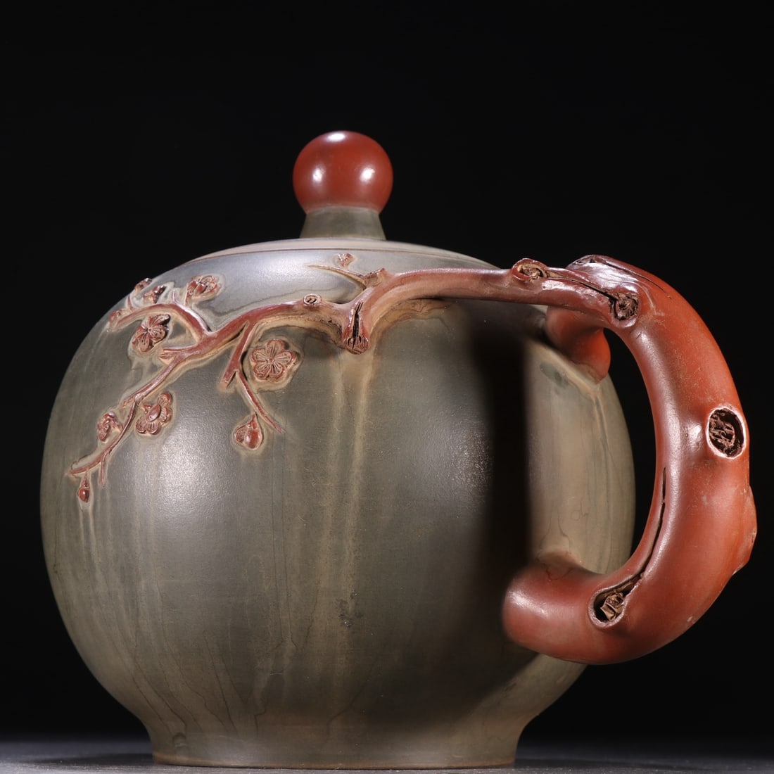 An Exquisite Purple Sands Flower Pattern Teapot - 4