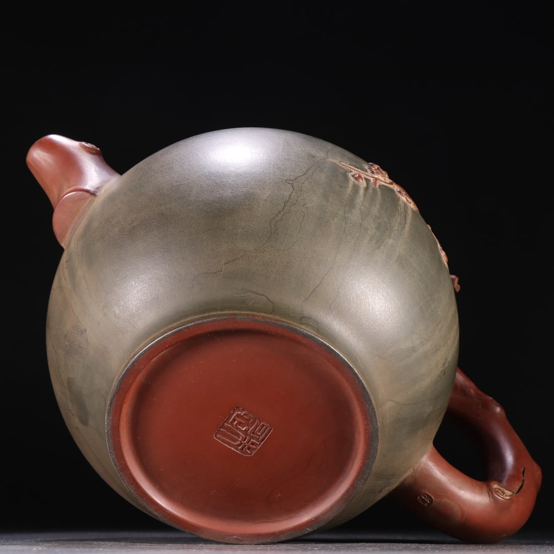 An Exquisite Purple Sands Flower Pattern Teapot - 9