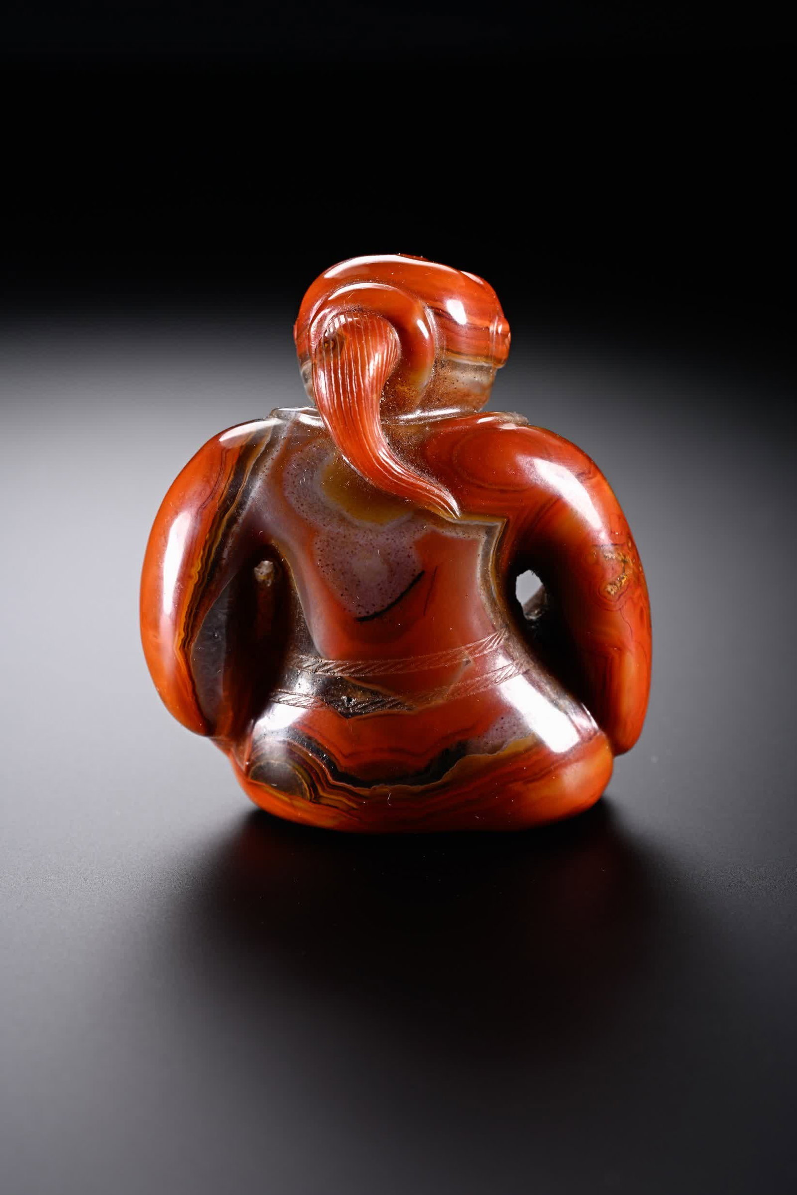 A Han Dynasty agate figure - 10